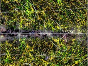 Galaxy map shows 