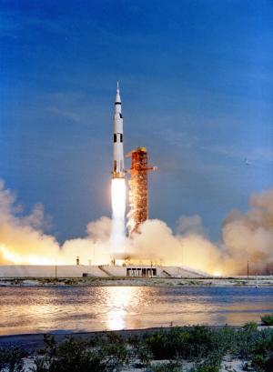 Apollo 11 liftoff