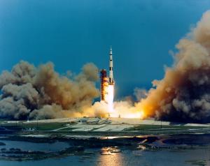 apollo 16 launch, 1972