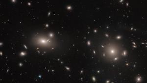 view of the coma galaxy cluster