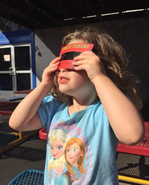 Proper eye protection is needed for safe eclipse viewing