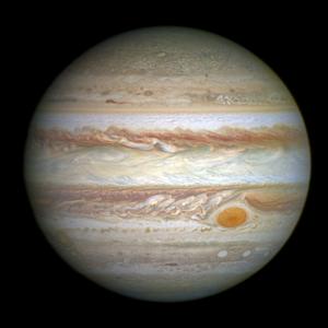 Hubble view of Jupiter, 2014