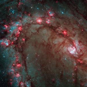 Hubble Space Telescope view of Messier 83, the Southern Pinwheel Galaxy