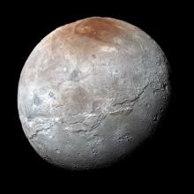 Global view of Charon, Pluto's largest moon