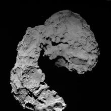 Comet 67/P Churyumov-Gerasimenko on September 29