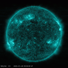 giant solar flare