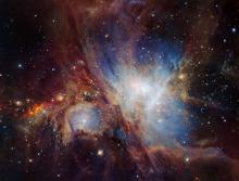 Infrared view of the Orion Nebula