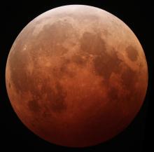 Total lunar eclipse, 2014