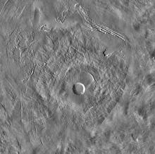 Pavonis Mons on Mars