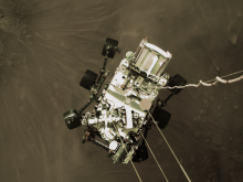 Perseverance touches down on Mars
