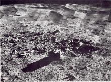 A panorama of the landing site around Surveyor 7