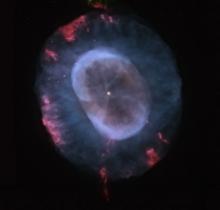 Hubble view of NGC 7662, a planetary nebula