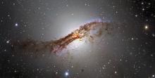 Recent view of Centaurus A, a giant galaxy