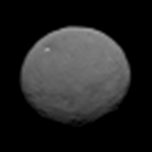 Dawn image of Ceres, January 25, 2015