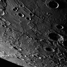 View of Mercury from Messenger spacecraft