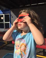 Proper eye protection is needed for safe eclipse viewing