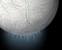 Fountains from Enceladus