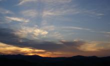 Twilight over McDonald Observatory