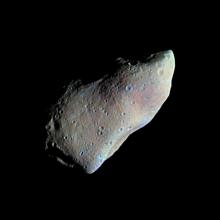 Galileo view of the asteroid Gaspra