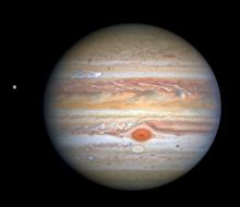 hubble space telescope view of jupiter and europa