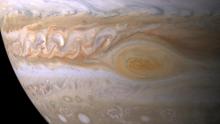 Jupiter's Great Red Spot and surrounding cloud bands