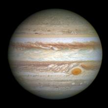 Hubble view of Jupiter, 2014