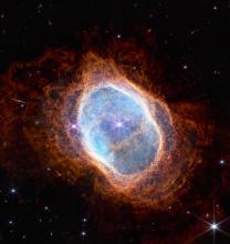 james webb telescope view of a planetary nebula