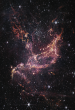 JWST image of a giant stellar nursery