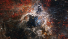 james webb space telescope image of tarantula nebula