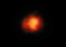 Infrared view of Maisie's Galaxy, one of the most distant galaxies ever seen