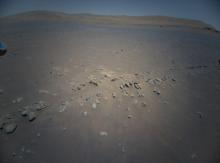 view from mars helicopter