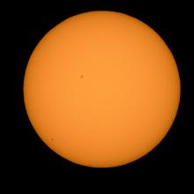 Mercury transits the Sun, May 2016