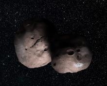 2014 MU69, a ball of ice and rock about four billion miles from Earth, is the next target for New Horizons