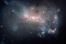 Hubble Space Telescope view of galaxy NGC 4449