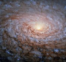 Hubble Space Telescope view of M63