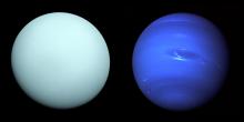 Uranus and Neptune from Voyager 2