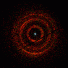 X-ray energy forms expanding rings around the black hole V404 Cygni 