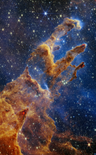 james webb space telescope view of the pillars of creation