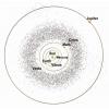 Diagram of the asteroid belt